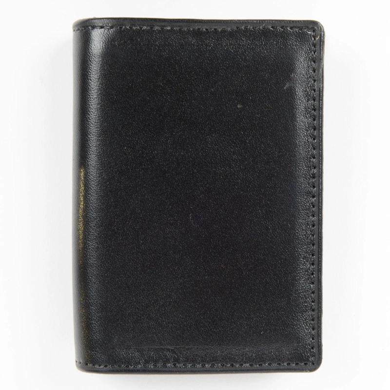 BILLETERA TARJETERO DE CUERO RFID OLKI TINGUIRIRICA - NEGRO - 3