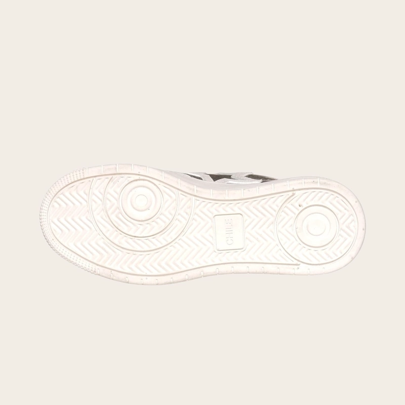 PRE ORDER - ZAPATILLA URBANA / CASUAL DE CUERO MUJER LOICA OLKI - SILVER - 5