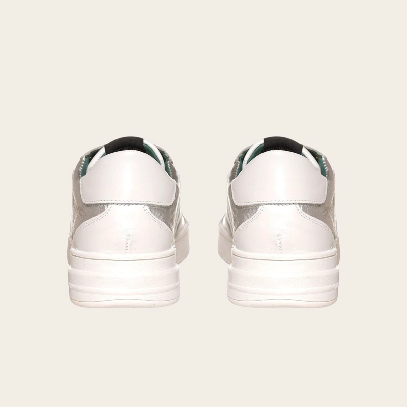 PRE ORDER - ZAPATILLA URBANA / CASUAL DE CUERO MUJER LOICA OLKI - SILVER - 6