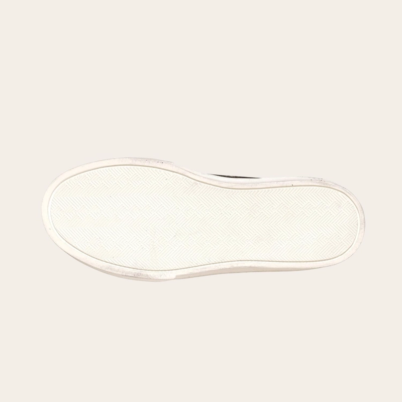 PRE ORDER - ZAPATILLA URBANA / ORIGINAL DE CUERO MUJER REAL OLKI - NEGRO - 5