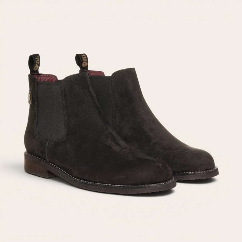 PRE ORDER - BOTIN DE CUERO CHELSEA HOMBRE TUPUNGATO OLKI - NEGRO TEXTURA - 1