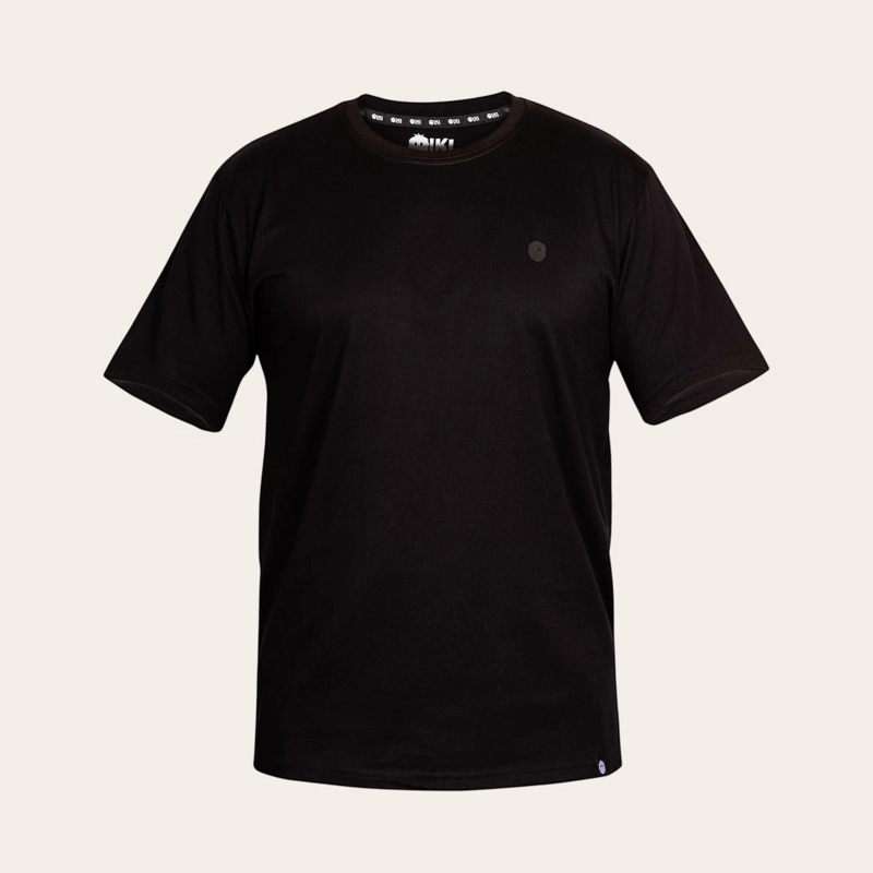 POLERA 100% ALGODON PREMIUM PERUANO PUMAHUE OLKI - NEGRO - 1