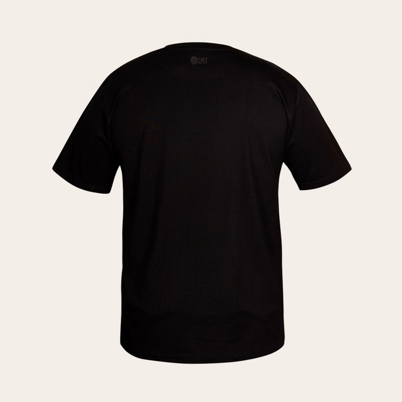 POLERA 100% ALGODON PREMIUM PERUANO PUMAHUE OLKI - NEGRO - 3