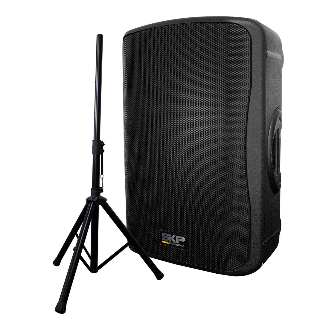 PARLANTE ACTIVO SKP SK6PX 250W + ATRIL - 1