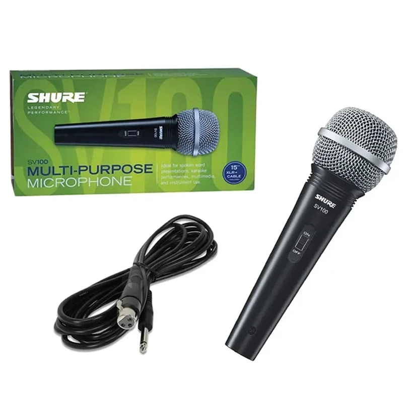 MICROFONO VOCAL DINAMICO SHURE SV100 SHURE - 4