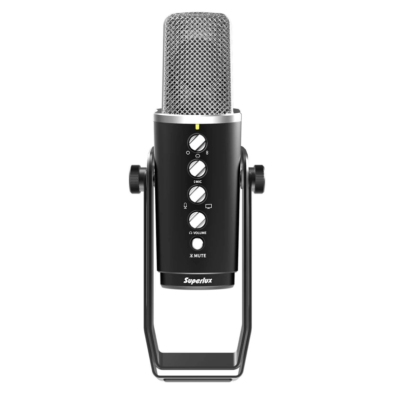 MICROFONO USB DE CONDENSADOR MULTIPATRON SUPERLUX E431U - 2