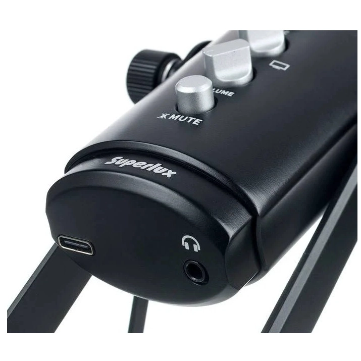 MICROFONO USB DE CONDENSADOR MULTIPATRON SUPERLUX E431U - 4