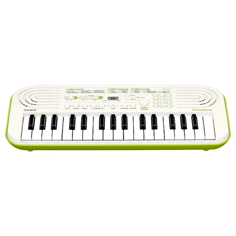 MINI TECLADO DIGITAL 32 TECLAS BLANCO CASIO SA-50 - 2