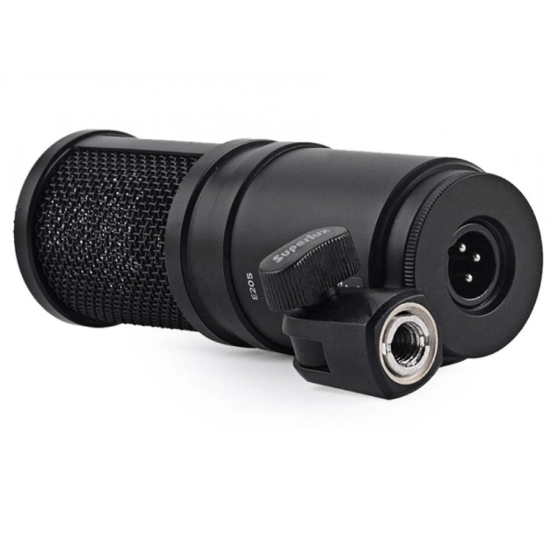 MICROFONO CONDENSADOR PROFESIONAL HOME STUDIO SUPERLUX E 205 - 2