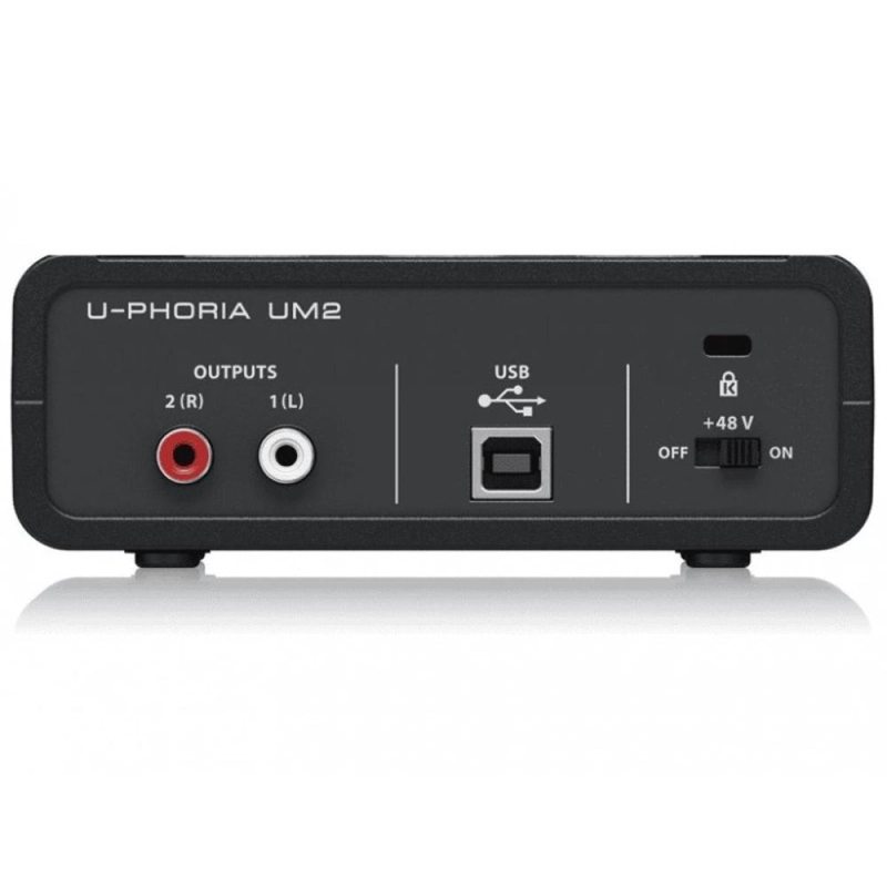 INTERFAZ DE AUDIO USB BEHRINGER UM 2 - 4