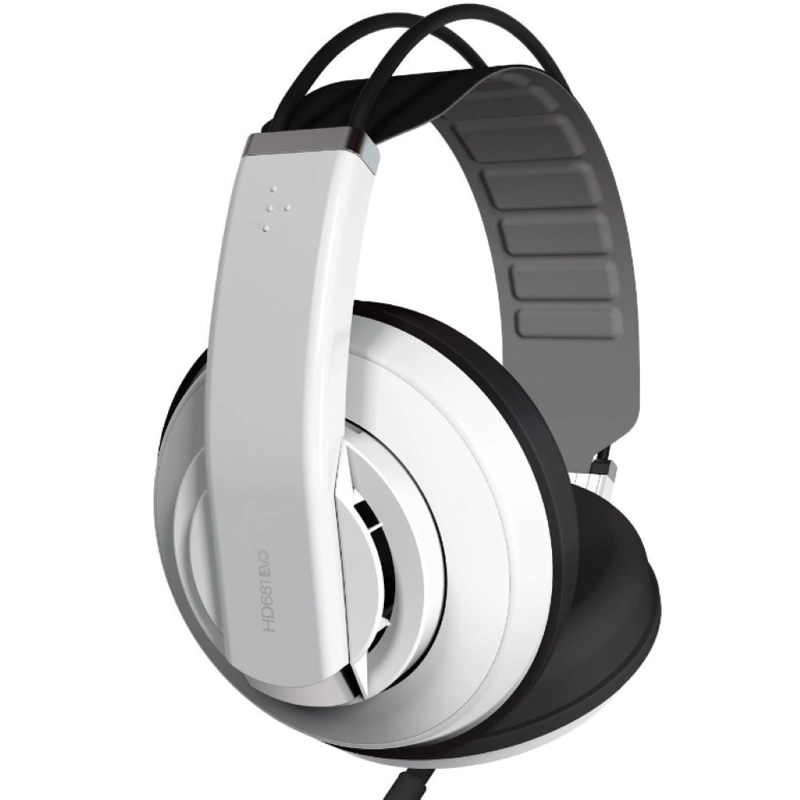 AUDIFONOS OVER EAR DE MONITOREO  SUPERLUX EVO 681 (WHITE) - 1