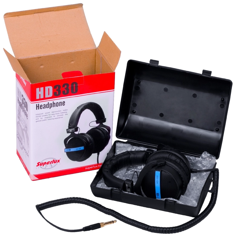AUDIFONOS PARA AUDIOFILOS HI-FI SUPERLUX HD-330 - 2