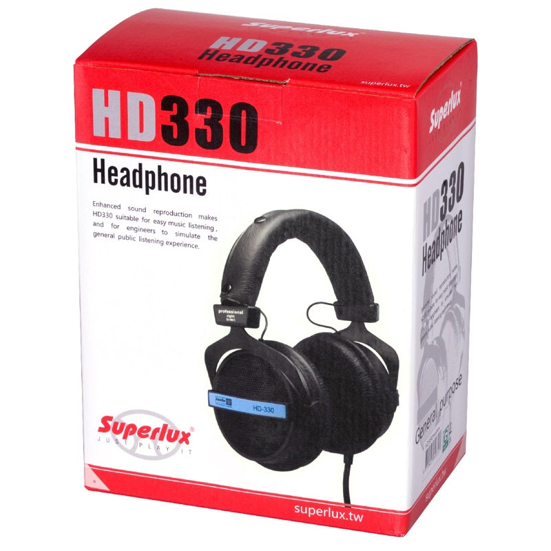 AUDIFONOS PARA AUDIOFILOS HI-FI SUPERLUX HD-330 - 3