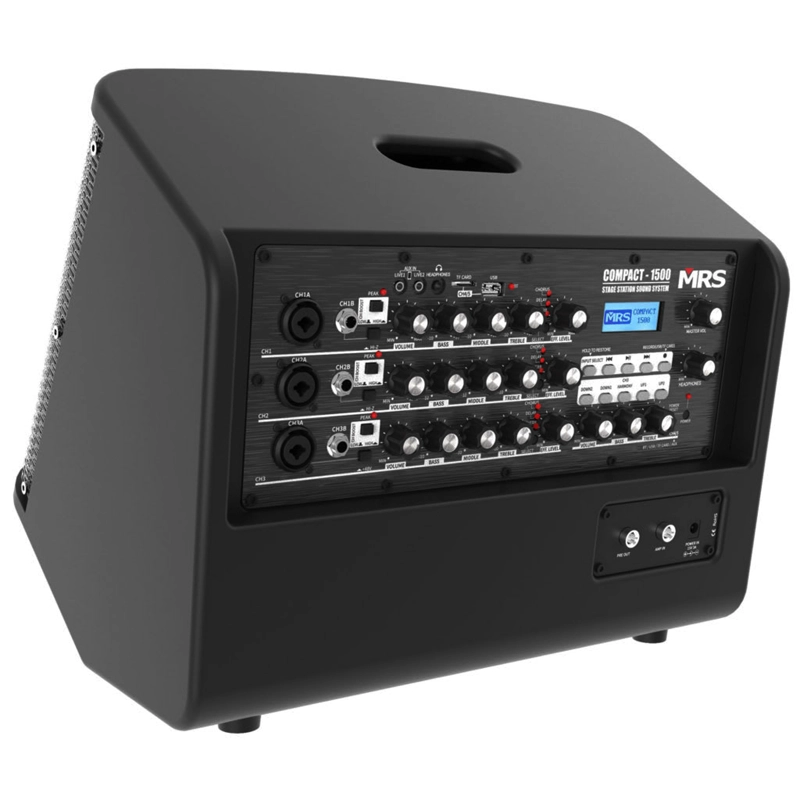 PARLANTE ACTIVO PORTATIL 120W RMS MRS COMPACT 1500 - 3