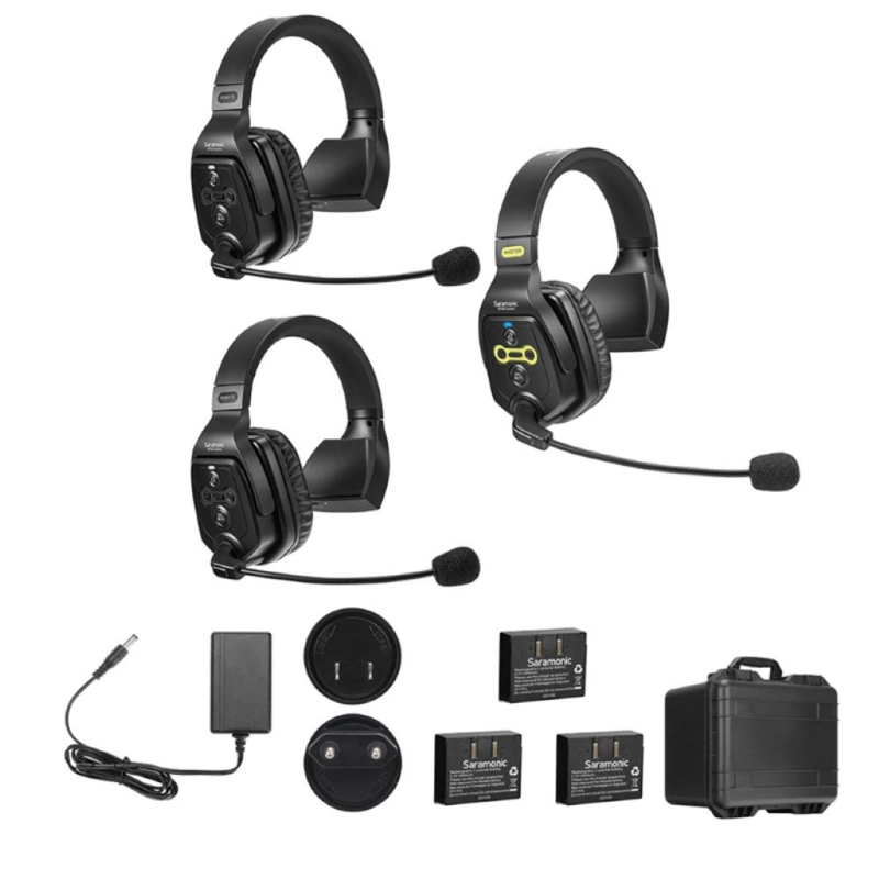 SISTEMA DE INTERCOMUNICACION INALAMBRICO SARAMONIC WITALK WT3S - 2