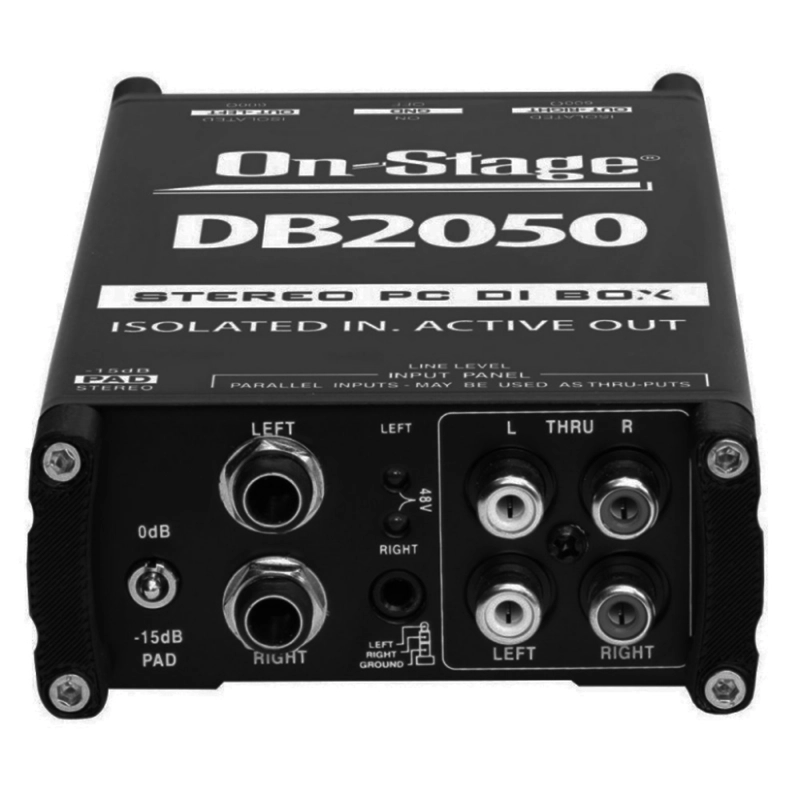 CAJA DIRECTA ACTIVA STEREO ON-STAGE DB 2050 - 2