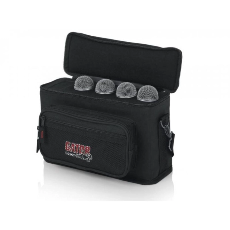 BOLSO ACOLCHADO PARA 4 MICROFONOS GATOR GM 4 - 2