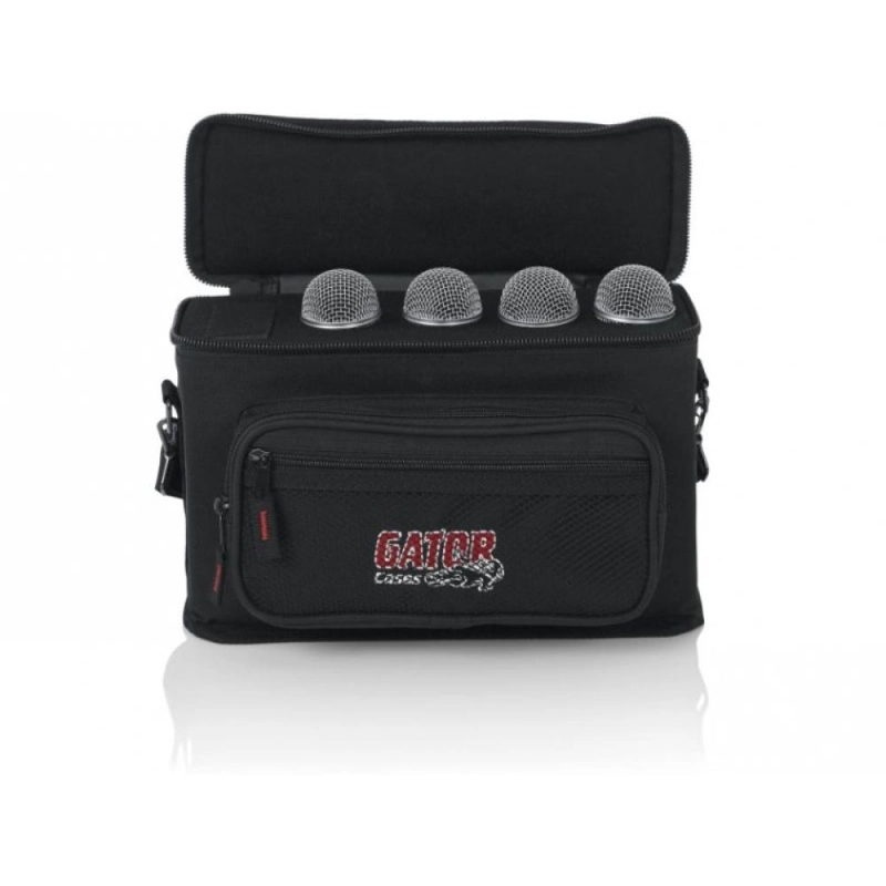 BOLSO ACOLCHADO PARA 4 MICROFONOS GATOR GM 4 - 3