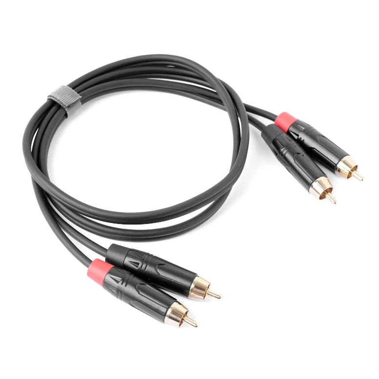 CABLE DE AUDIO 2 RCA A 2 RCA NEBRASKA DDR-6 - 2