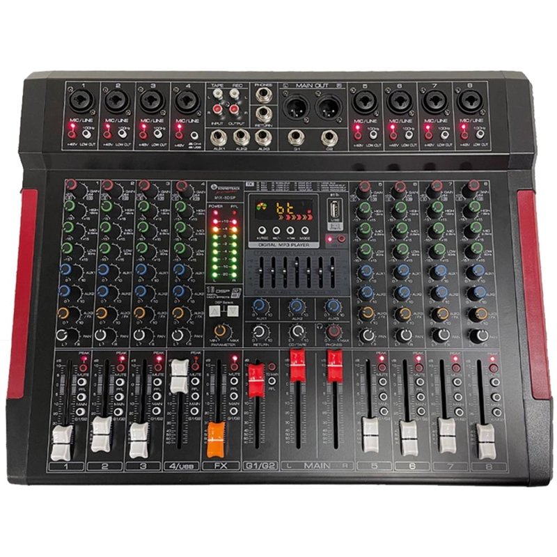 MIXER DE 8 CANALES SOUNDTRACK  MIX 8 DSP - 1
