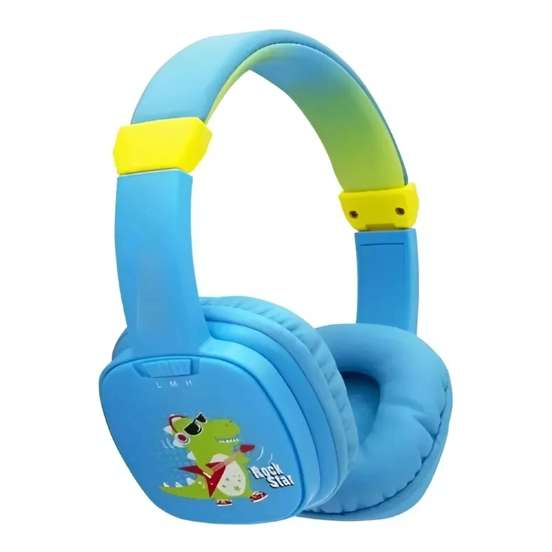 AUDIFONOS OVER EAR PARA NIÑOS MONSTER AUDIO COOLKID BLUE - 2