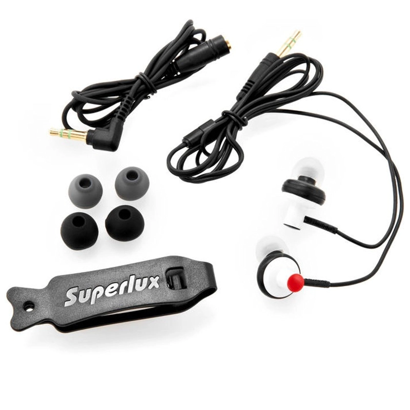 AUDIFONOS IN EAR MANOS LIBRES SUPERLUX HD 381 F - 2