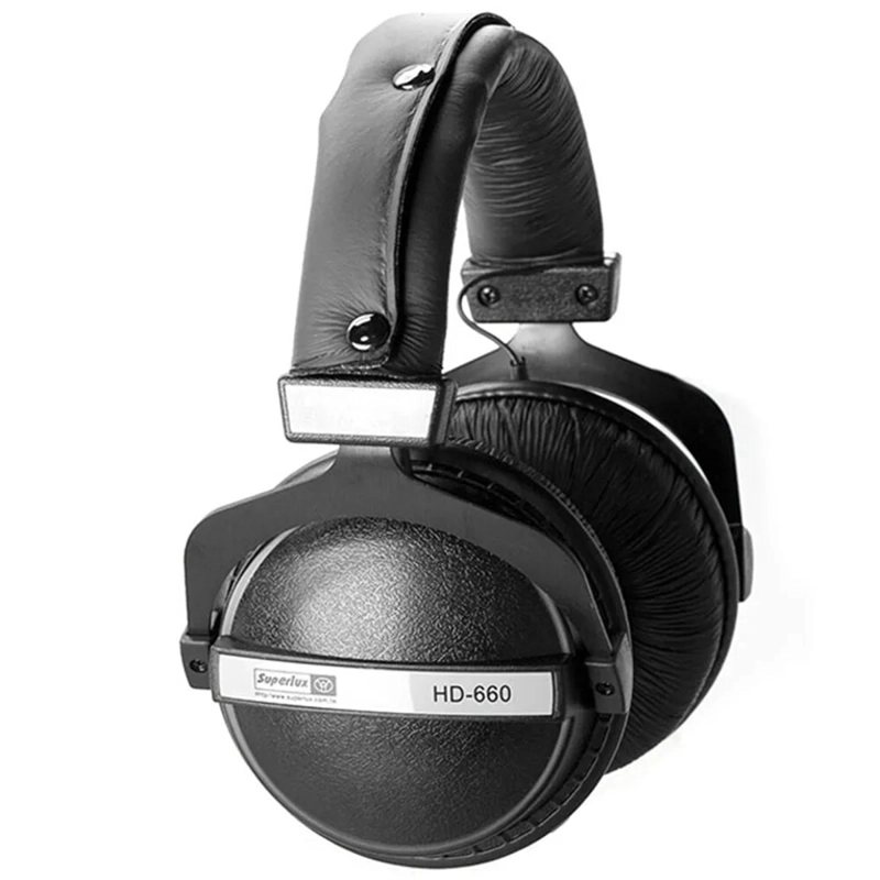 AUDIFONOS OVER EAR HOME STUDIO SUPERLUX HD 660 - 1