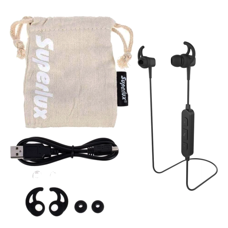 AURICULARES DEPORTIVOS INALAMBRICOS SUPERLUX HDB 311B - 4