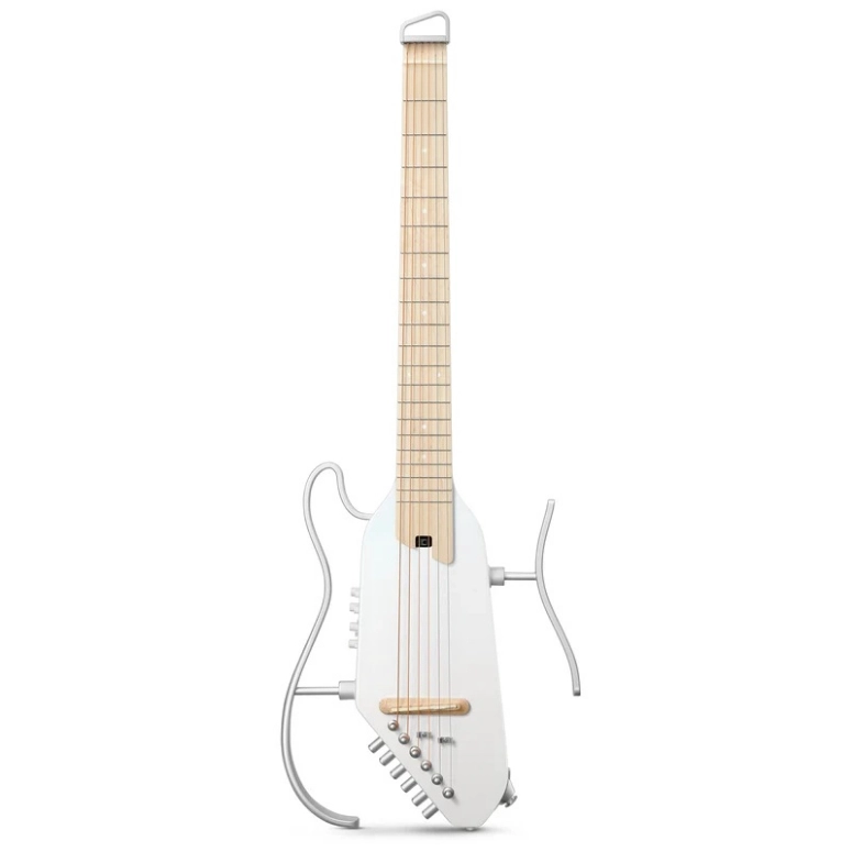 GUITARRA ELE CTRICA ULTRA LIGERA DONNER HUSH-I PRO WH - 2