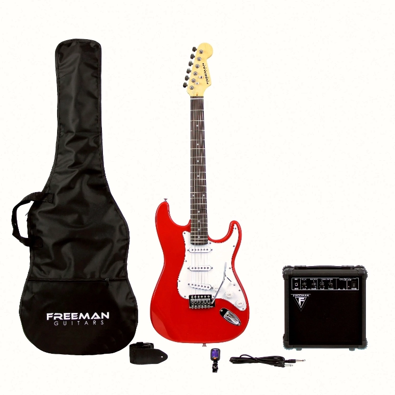 PACK DE GUITARRA FREEMAN ROCK STARTER RD - 1