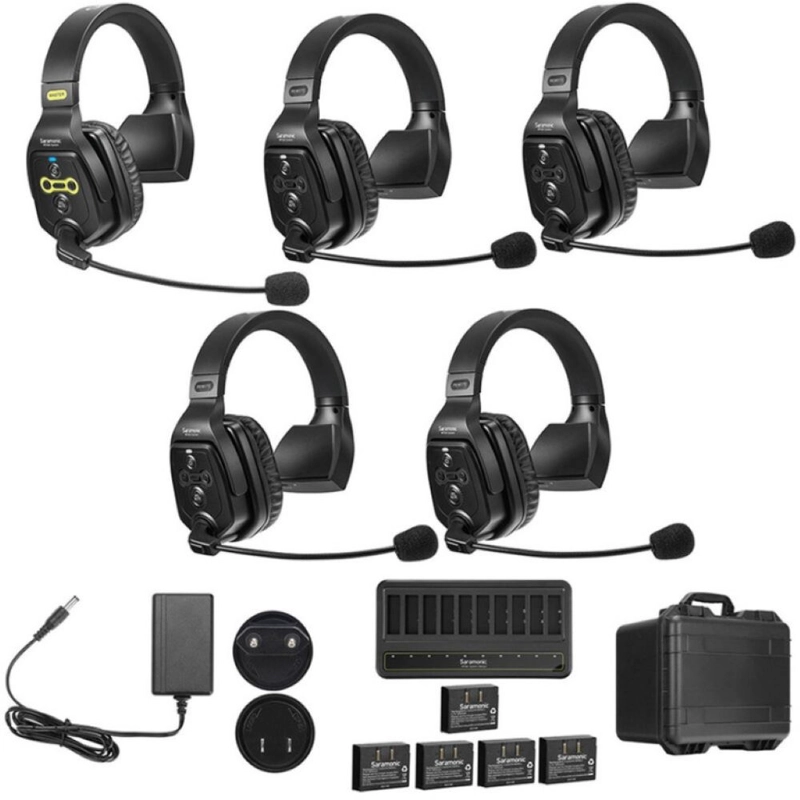 SISTEMA DE INTERCOMUNICACION INALAMBRICO SARAMONIC WITALK WT5S - 2