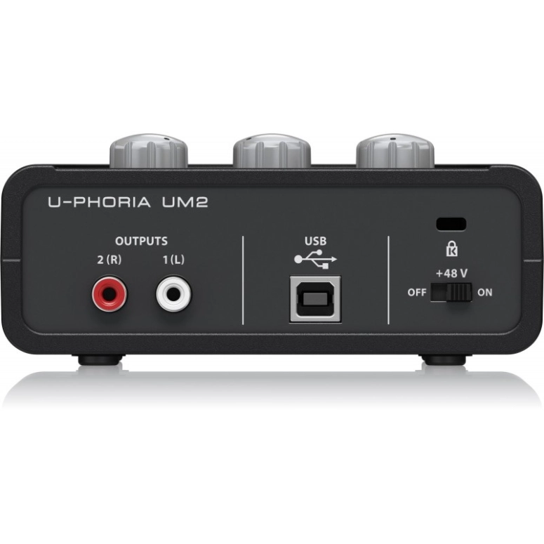 PACK DE GRABACION DE ESTUDIO BEHRINGER U-PHORIA STUDIO - 3