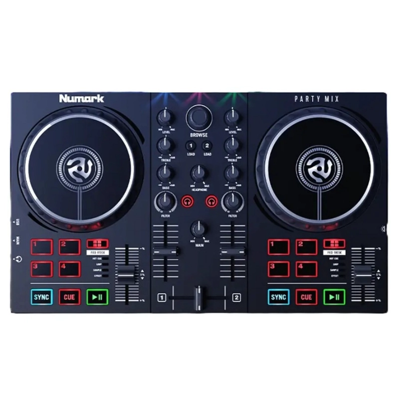 CONTROLADOR DE DJ PROFESIONAL NUMARK PARTY MIX II - 1