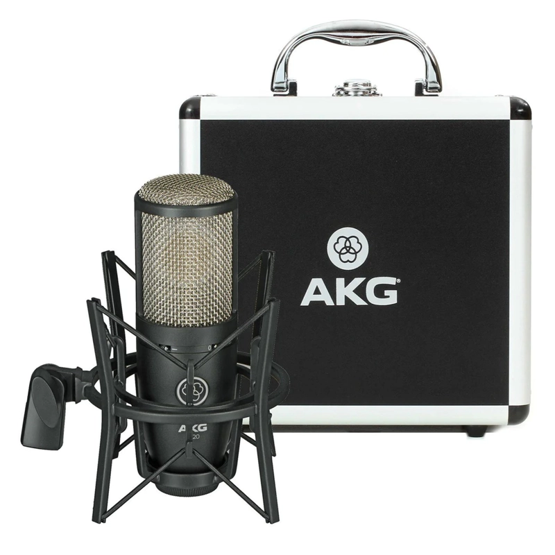 MICROFONO CONDENSADOR HOME STUDIO PROFESIONAL AKG P 220 - 4