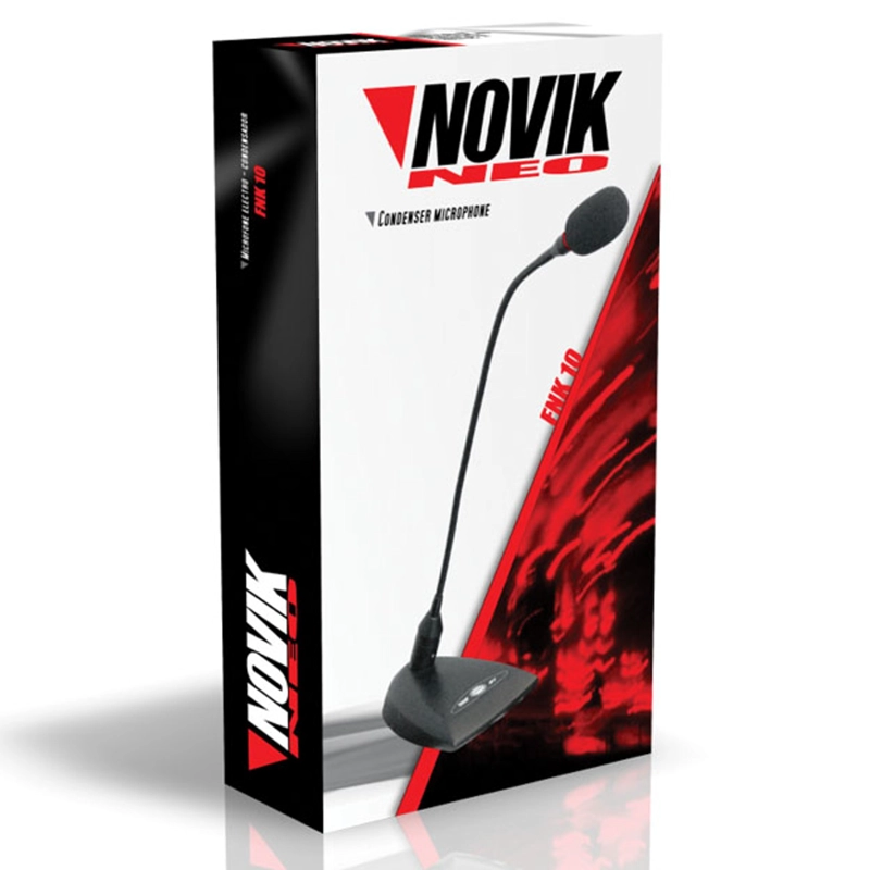 MICROFONO CUELLO GANSO CONDENSADOR NOVIK FNK 10 - 3