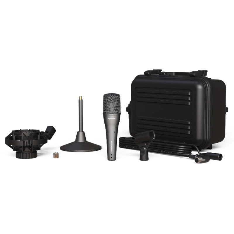 MICROFONO VOCAL DINAMICO PARA PODCAST SUPERLUX D 108 MKII - 3