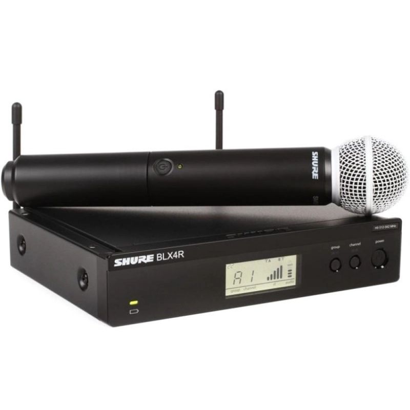MICROFONO INALAMBRICO SHURE BLX 24R/SM58 - 1
