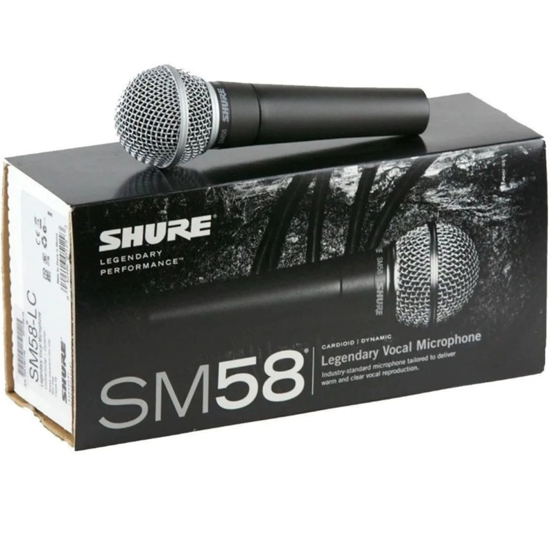 MICROFONO VOCAL DINAMICO SHURE SM58-LC - 3