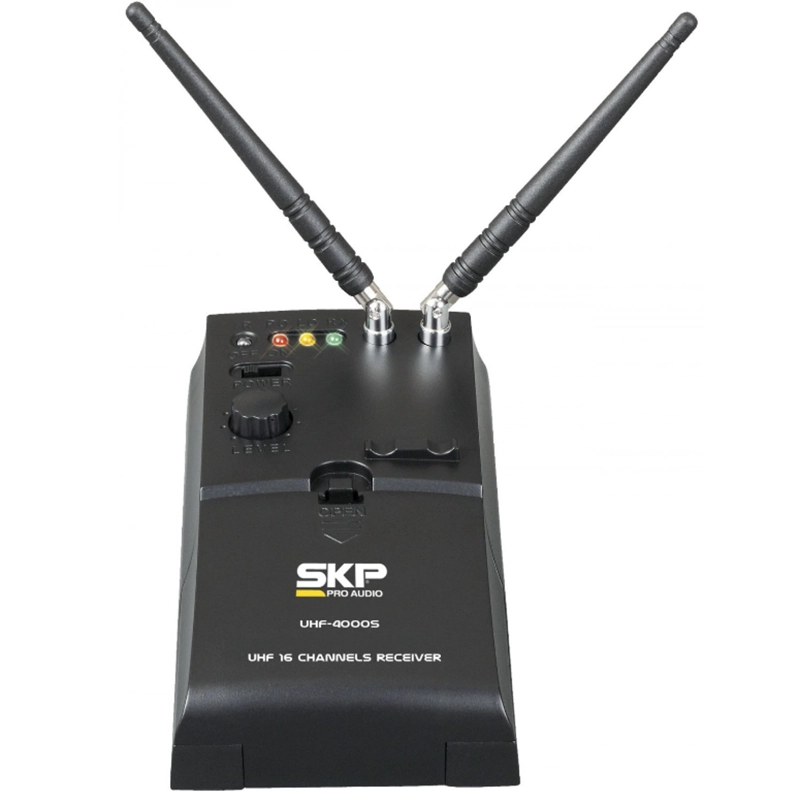 MICROFONO INALAMBRICO DE PINZA PARA SAXO SKP UHF 4000G - 3