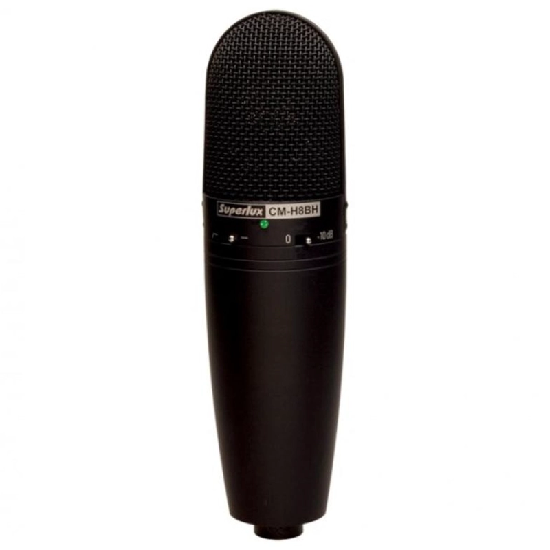 MICROFONO CONDENSADOR DE DIAFRAGMA SUPERLUX CMH 8BH - 2
