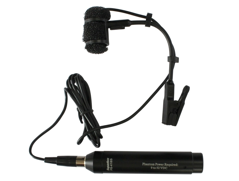 MICROFONO SUPERLUX PRA 383 XLR PARA INSTRUMENOS DE BRONCE Y PERCUSION - 2