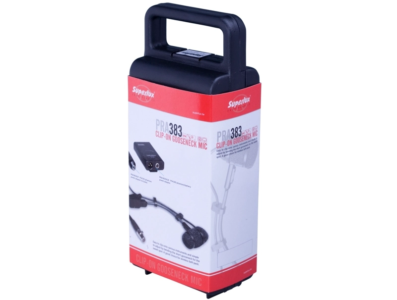 MICROFONO SUPERLUX PRA 383 XLR PARA INSTRUMENOS DE BRONCE Y PERCUSION - 4