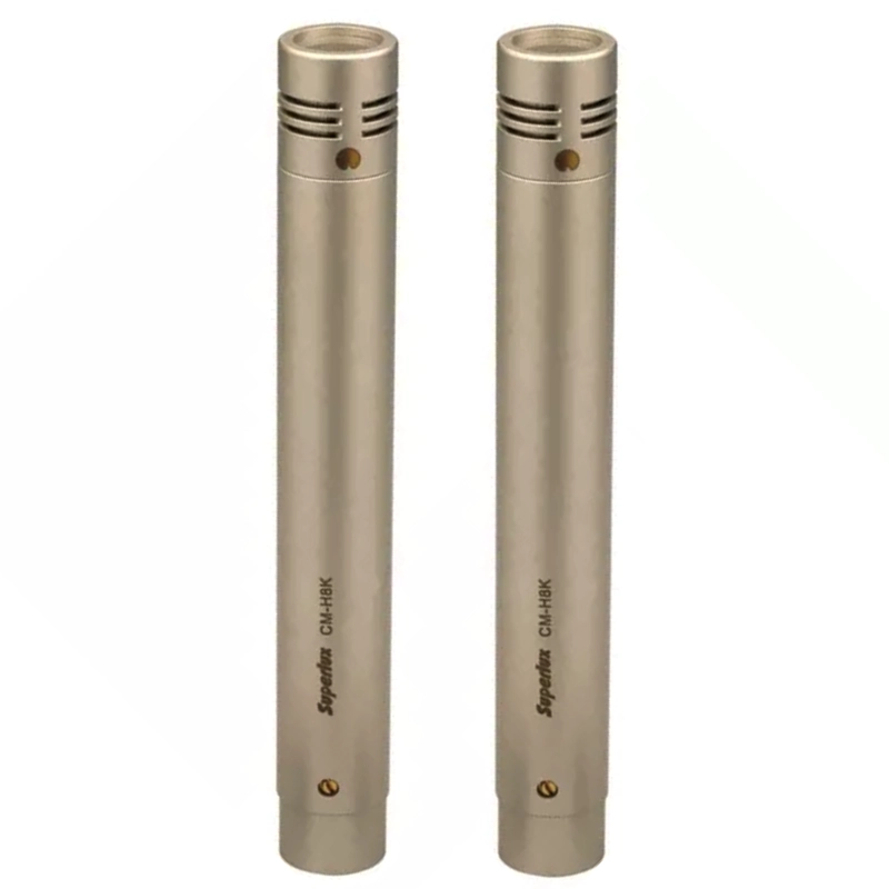 PAR MICROFONOS CONDENSADOR PARA INSTRUMENTOS SUPERLUX SMKH8K - 1