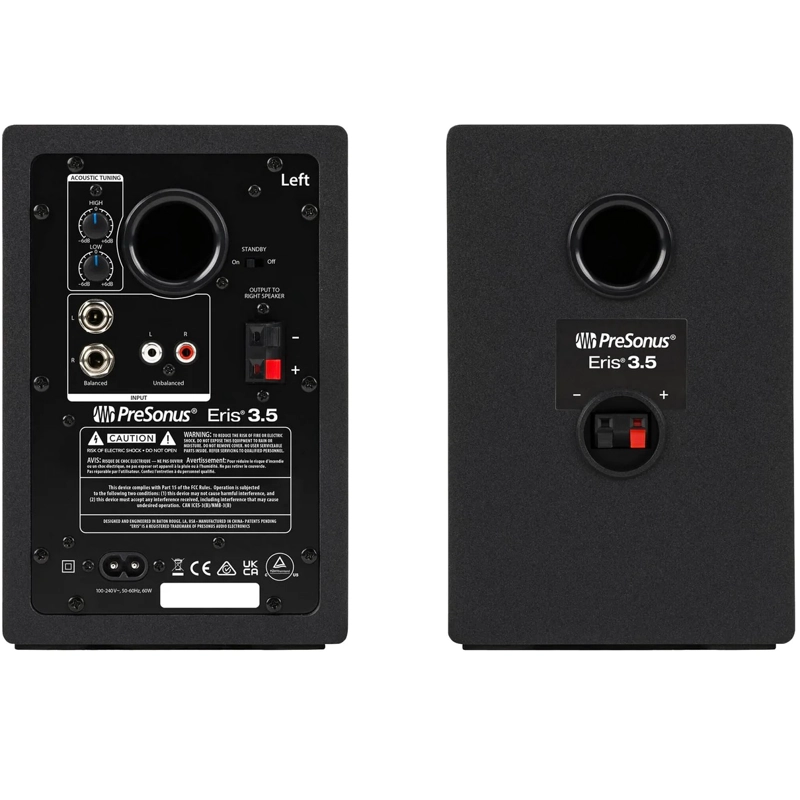 MONITORES HOMESTUDIO 25W PRESONUS ERIS 3.5 - 3