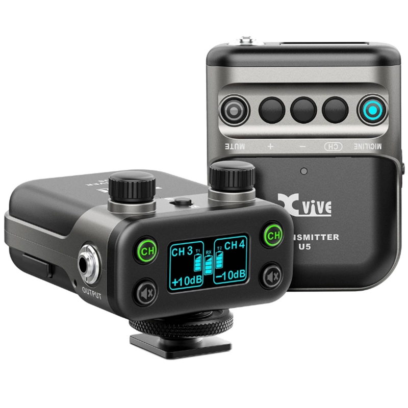 MICROFONO INALAMBRICO PARA CAMARAS XVIVE U-5 - 1