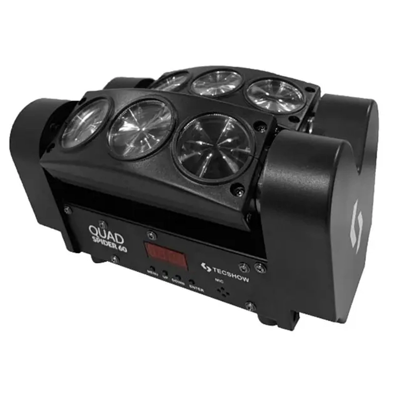 EFECTO LED CABEZA MOVIL TECSHOW QUAD SPIDER 60 - 3