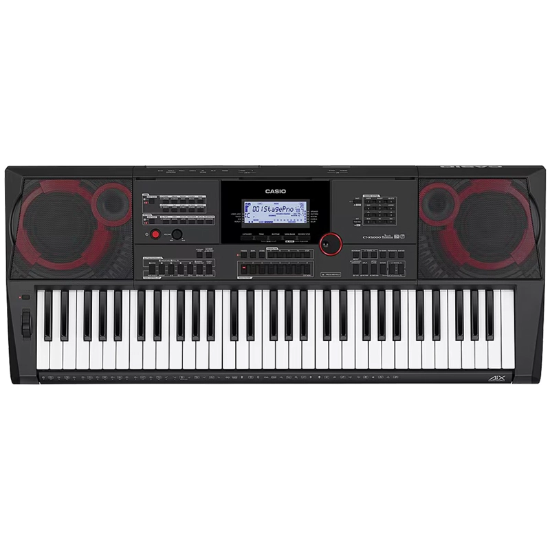 TECLADO DIGITAL 61 TECLAS NEGRO CASIO CT-X5000 - 1