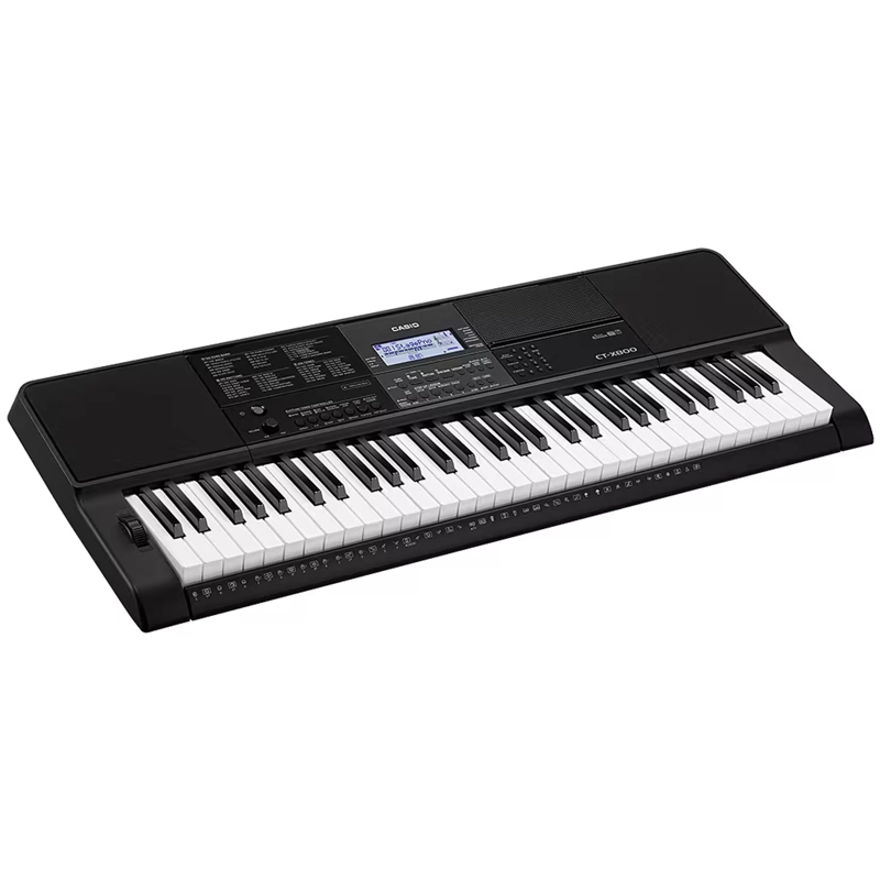 TECLADO DIGITAL 61 TELCAS NEGRO CASIO CT-X800 - 2
