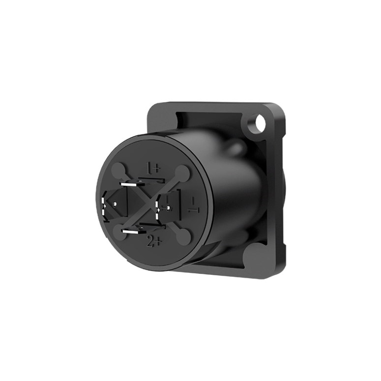 CONECTOR MACHO PARA ALTAVOZ DE 4 POLOS CONTACTOS ESTAÑADOS ROXTONE RS4MD-T - 2