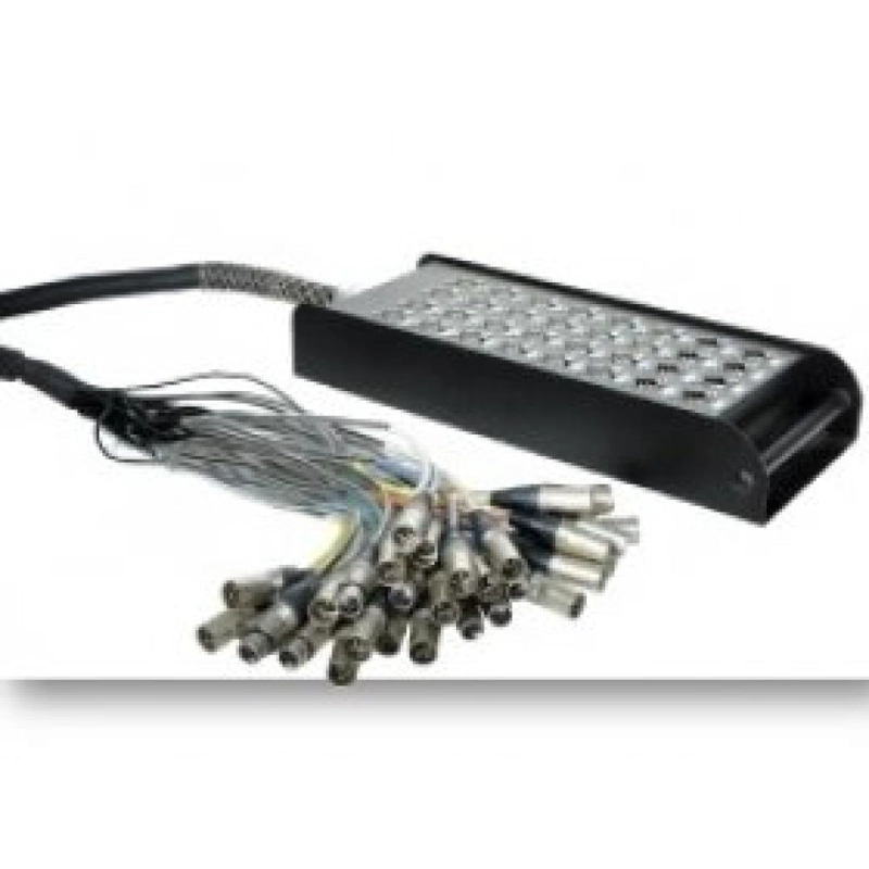 MULTIPAR DE 24 CANALES 8 ENVIOS 30 MTS CABLE LAB CLSN 24830 - 1